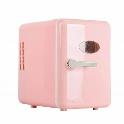 mini usb cooler,portable cooler,single door,small cooler,skin,cosmetic cooler,car,home,compact,4L